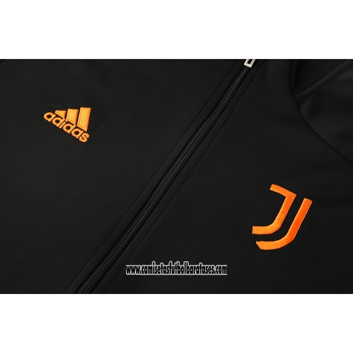 Chaqueta del Juventus 2020 2021 Negro y Naranja